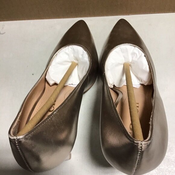 Coach Skileraar Metallic Leather Pump - Picture 5 of 5